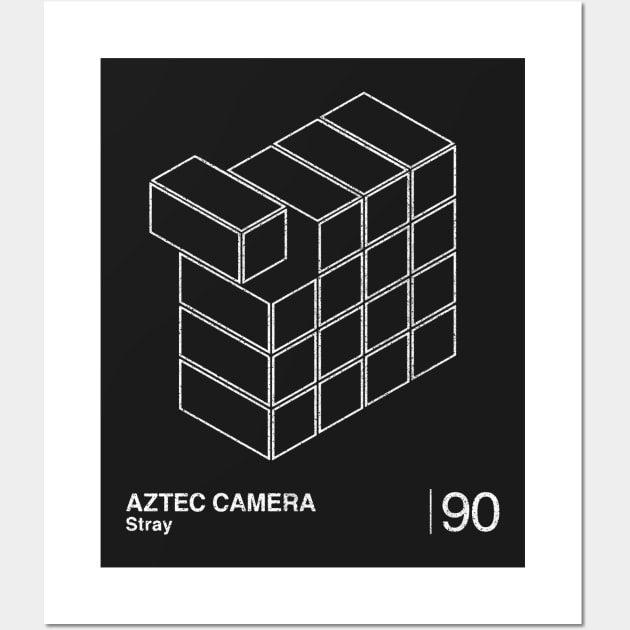 Aztec Camera / Minimalist Graphic Artwork Fan Design Wall Art by saudade